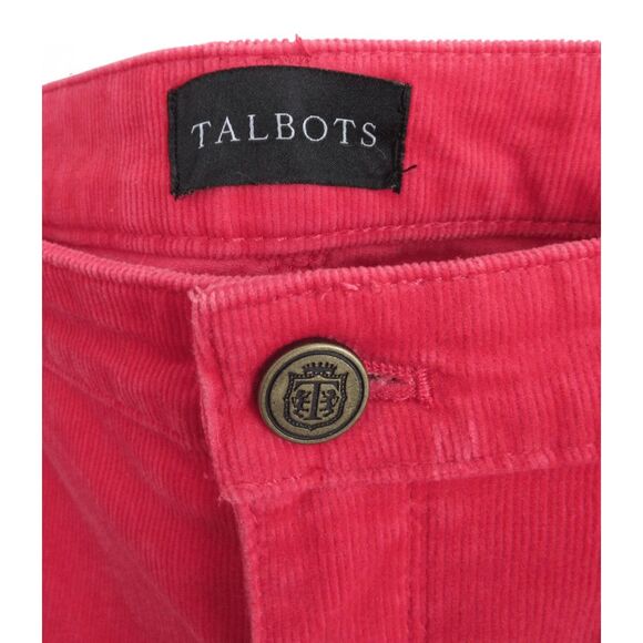 Talbots Red 5 Pocket Corduroy Jegging 16 - Picture 4 of 8